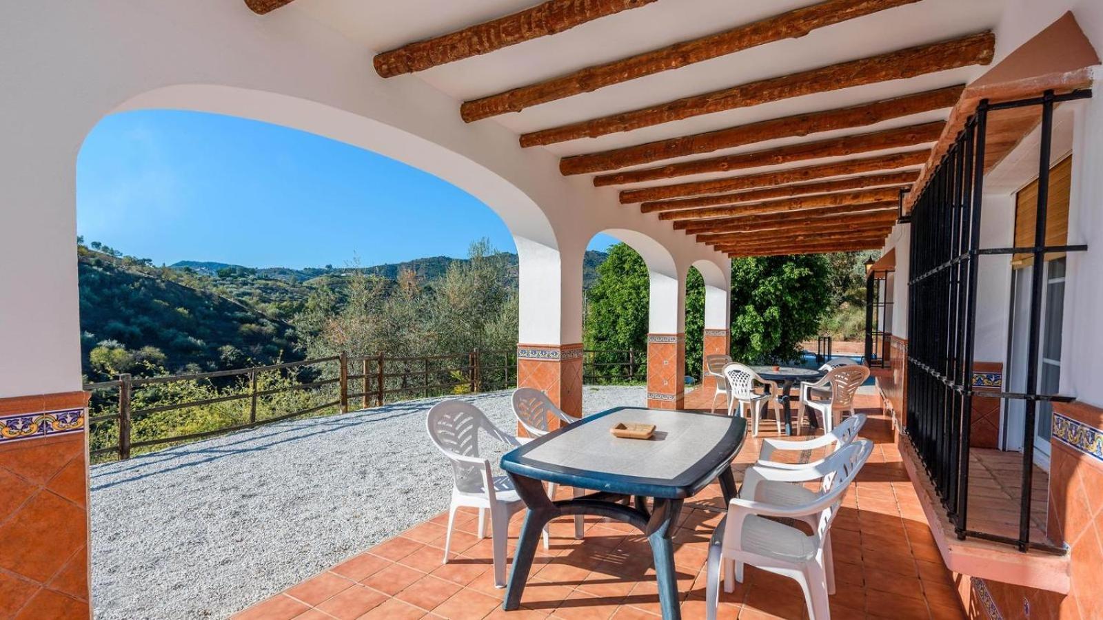 Villa El Terral Riogordo By Ruralidays Екстериор снимка